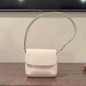 Giorgio Armani Cream PALMELLATO-LEATHER LA PRIMA BAG